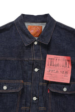 画像をギャラリービューアに読み込む, FULLCOUNT 2102W Type-2 Jean Jacket / 13.7oz Zimbabwe Selvedge Denim (INDIGO BLUE / ONE WASHED)