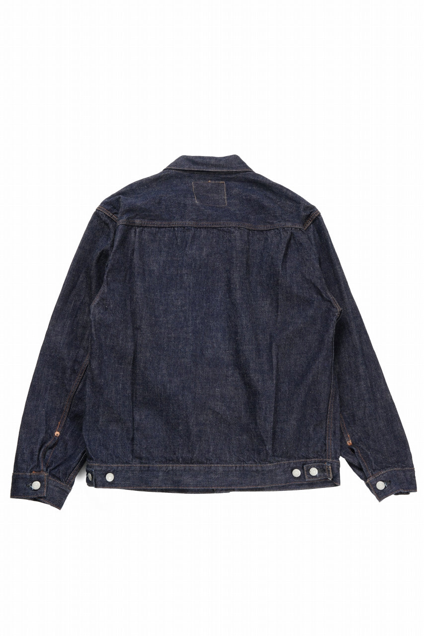 FULLCOUNT Type2 Jean Jacket / 13.7oz Zimbabwe Selvedge Denim (INDIGO BLUE / ONE WASHED)