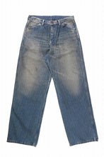 Load image into Gallery viewer, FULLCOUNT Wabash Work Pants / Slab Twill Selvedge (INDIGO BLUE / VINTAGE FADED)