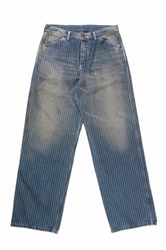 Load image into Gallery viewer, FULLCOUNT Wabash Work Pants / Slab Twill Selvedge (INDIGO BLUE / VINTAGE FADED)