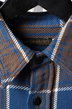 Load image into Gallery viewer, FULLCOUNT FLANNEL WORK SHIRT / ORIGINAL COTTON CHECK (BLUE)