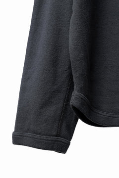 Load image into Gallery viewer, FULLCOUNT BRUSHED RIB FLAT SEAM LONG SLEEVE T SHIRT / ORIGINAL 30/- BRUSHED RIB (INK BLACK)