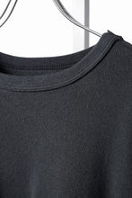 Load image into Gallery viewer, FULLCOUNT BRUSHED RIB FLAT SEAM LONG SLEEVE T SHIRT / ORIGINAL 30/- BRUSHED RIB (INK BLACK)