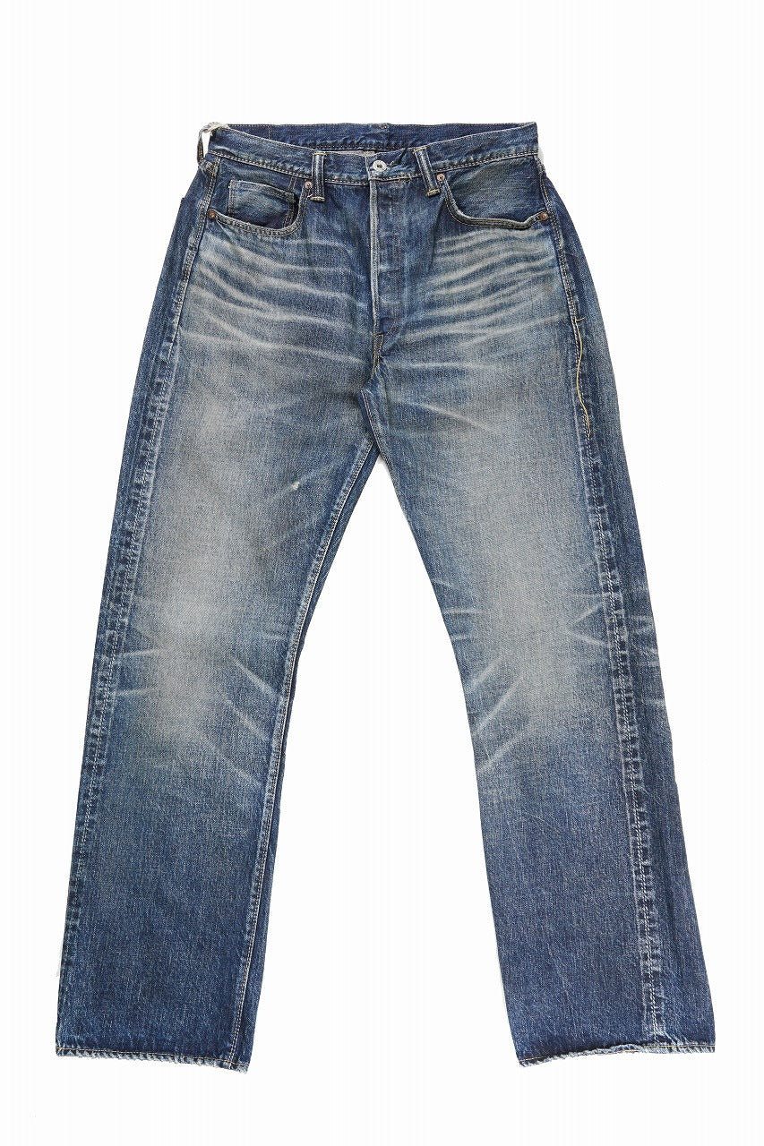 Product page for FULLCOUNT WWII Model Brown Cotton Denim Pants