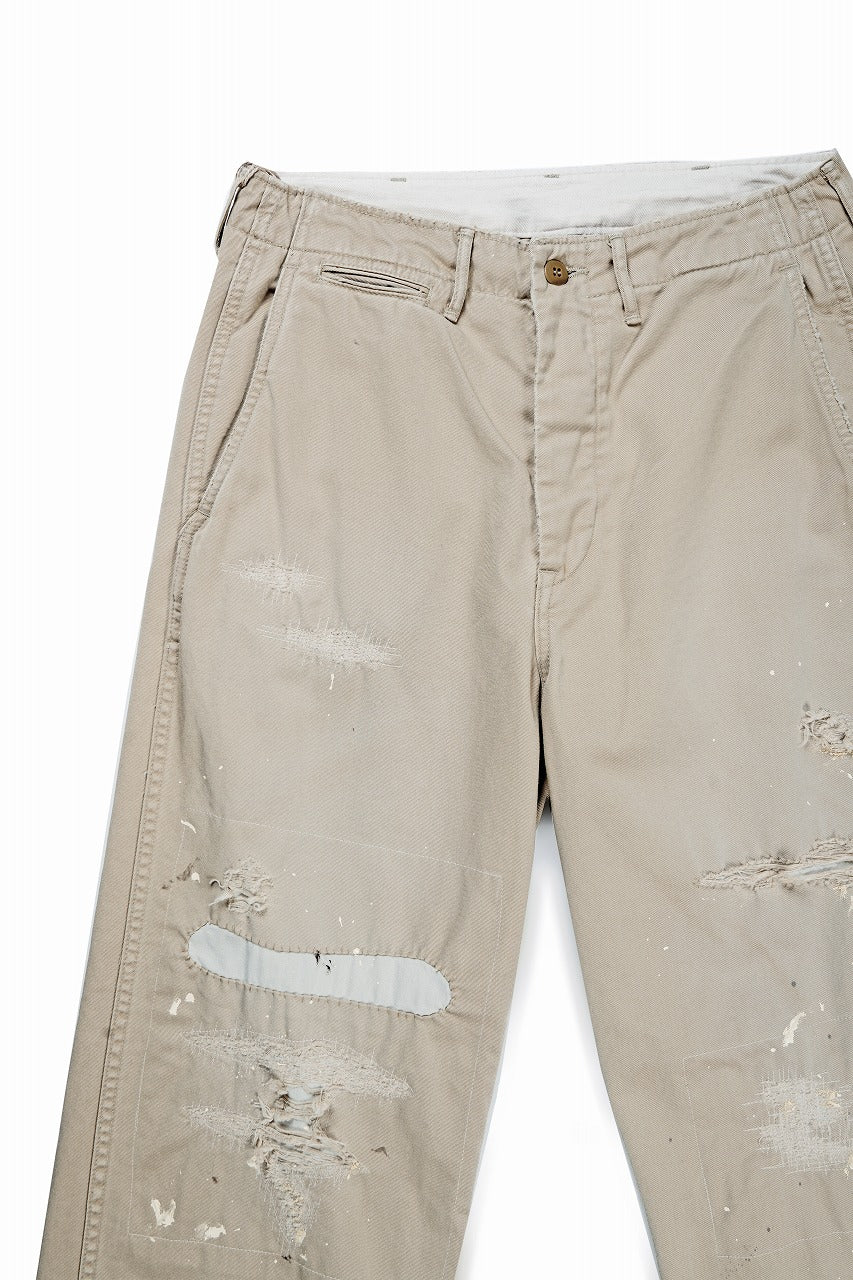 Load image into Gallery viewer, FULLCOUNT "FREEDOM FIGHTER" U.S.ARMY CHINO 41 TROUSERS (KHAKI)