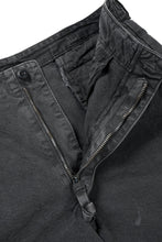 Load image into Gallery viewer, FULLCOUNT 1144VE Tent Cloth Field Cargo Shorts VE / Vintage Effect (Faded Black)