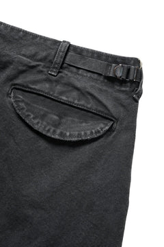 Load image into Gallery viewer, FULLCOUNT 1144VE Tent Cloth Field Cargo Shorts VE / Vintage Effect (Faded Black)