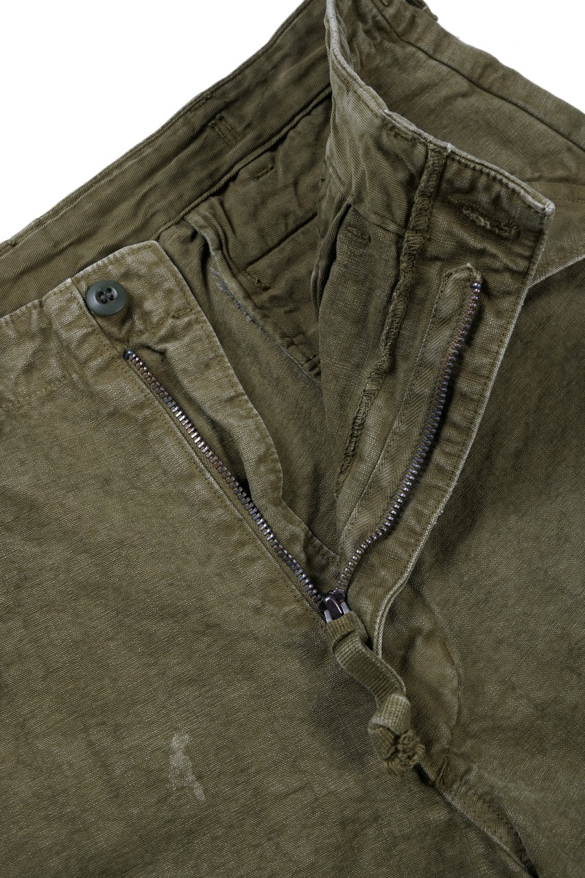 画像をギャラリービューアに読み込む, FULLCOUNT 1144VE Tent Cloth Field Cargo Shorts VE / Vintage Effect (O.D)