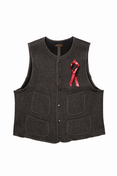Load image into Gallery viewer, BROWN'S BEACH BBJ-001-26 EARLY VEST (OXFORD GREY)