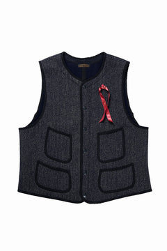 Load image into Gallery viewer, BROWN'S BEACH BBJ-001-26 EARLY VEST (NAVY BLUE)