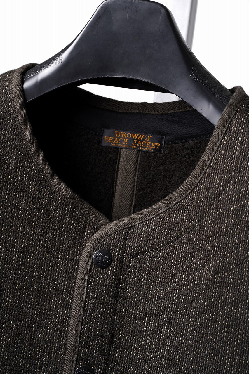 Load image into Gallery viewer, BROWN'S BEACH BBJ-001-26 EARLY VEST (OXFORD GREY)
