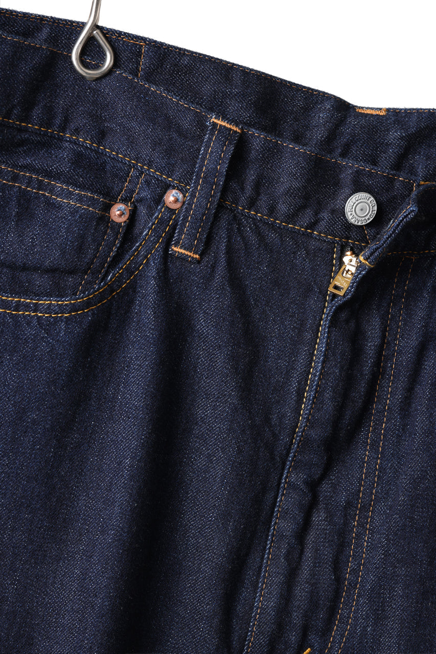 画像をギャラリービューアに読み込む, FULLCOUNT x N/07 x LOOM exclusive WIDE TAPERED DENIM PANTS / 11.5oz ZIMBABWE DENIM (INDIGO BLUE / ONE WASHED)