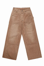 画像をギャラリービューアに読み込む, FULLCOUNT 1152CA DOUBLE KNEE DUCK PANTS (BROWN)
