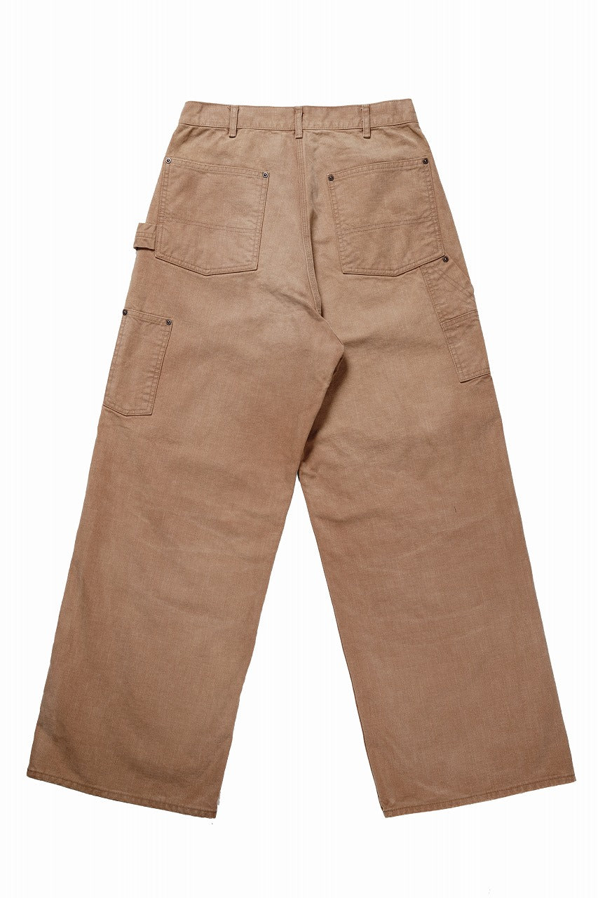 画像をギャラリービューアに読み込む, FULLCOUNT 1152CA DOUBLE KNEE DUCK PANTS (BROWN)