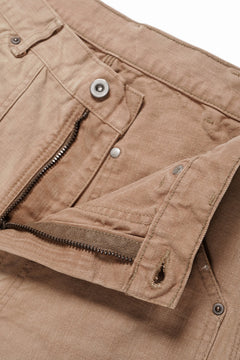 画像をギャラリービューアに読み込む, FULLCOUNT 1152CA DOUBLE KNEE DUCK PANTS (BROWN)