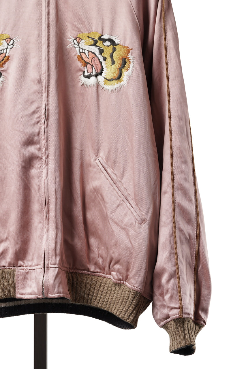 Load image into Gallery viewer, FULLCOUNT 2060 REVERSIBLE SKAJAN "TYGER HEAD" (PINK / BLACK)