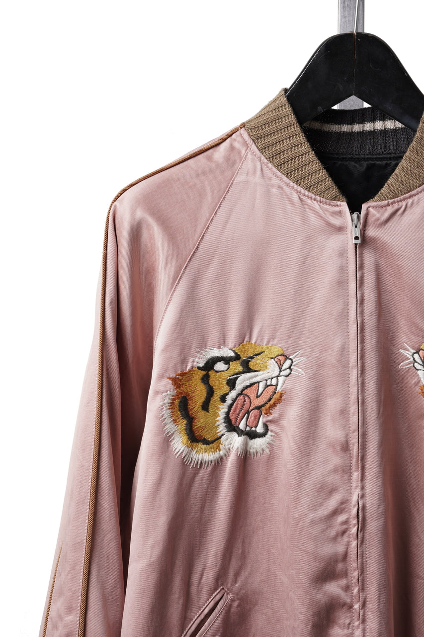 Load image into Gallery viewer, FULLCOUNT 2060 REVERSIBLE SKAJAN "TYGER HEAD" (PINK / BLACK)