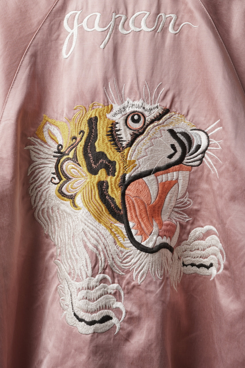 Load image into Gallery viewer, FULLCOUNT 2060 REVERSIBLE SKAJAN "TYGER HEAD" (PINK / BLACK)