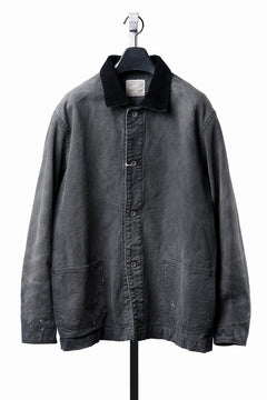 Load image into Gallery viewer, FULLCOUNT 2061CA RELAX FIT DUCK CHORE JACKET (BLACK)