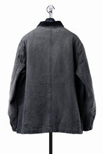 Load image into Gallery viewer, FULLCOUNT 2061CA RELAX FIT DUCK CHORE JACKET (BLACK)