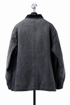Load image into Gallery viewer, FULLCOUNT 2061CA RELAX FIT DUCK CHORE JACKET (BLACK)