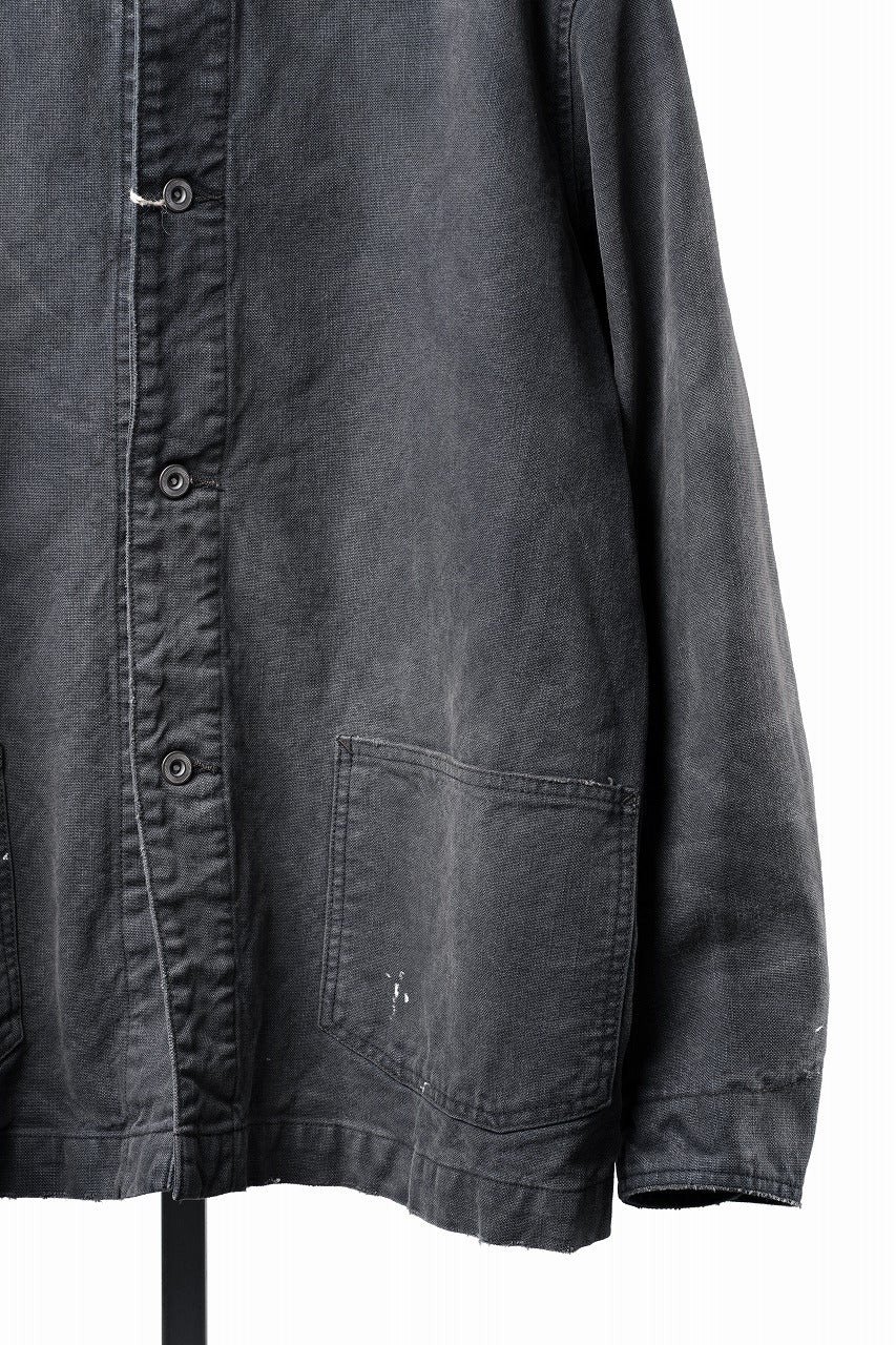 Load image into Gallery viewer, FULLCOUNT 2061CA RELAX FIT DUCK CHORE JACKET (BLACK)