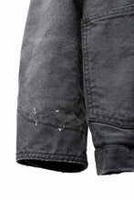 Load image into Gallery viewer, FULLCOUNT 2061CA RELAX FIT DUCK CHORE JACKET (BLACK)