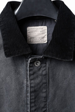 Load image into Gallery viewer, FULLCOUNT 2061CA RELAX FIT DUCK CHORE JACKET (BLACK)