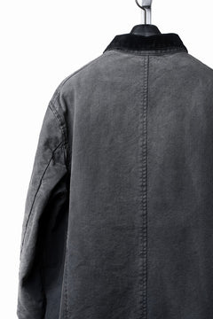 Load image into Gallery viewer, FULLCOUNT 2061CA RELAX FIT DUCK CHORE JACKET (BLACK)