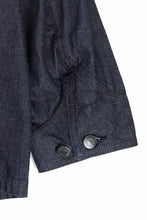 画像をギャラリービューアに読み込む, FULLCOUNT x GDC GFC2001 Leather Collar Denim Chore Jacket (INDIGO)