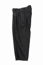 画像をギャラリービューアに読み込む, FULLCOUNT x GDC GFC1001 Big Denim Tuck Trousers (BLACK)