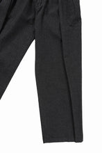 画像をギャラリービューアに読み込む, FULLCOUNT x GDC GFC1001 Big Denim Tuck Trousers (BLACK)