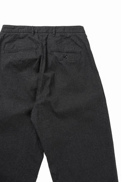 画像をギャラリービューアに読み込む, FULLCOUNT x GDC GFC1001 Big Denim Tuck Trousers (BLACK)