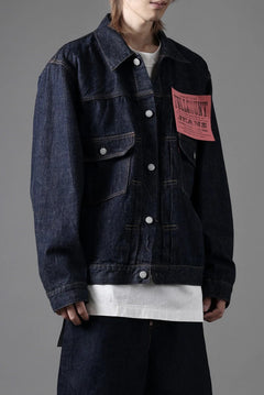 画像をギャラリービューアに読み込む, FULLCOUNT 2102W Type-2 Jean Jacket / 13.7oz Zimbabwe Selvedge Denim (INDIGO BLUE / ONE WASHED)