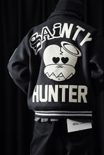 画像をギャラリービューアに読み込む, SAINT Mxxxxxx x BOUNTY HUNTER VARSITY JACKET / SAINTY HUNTER (BLACK)
