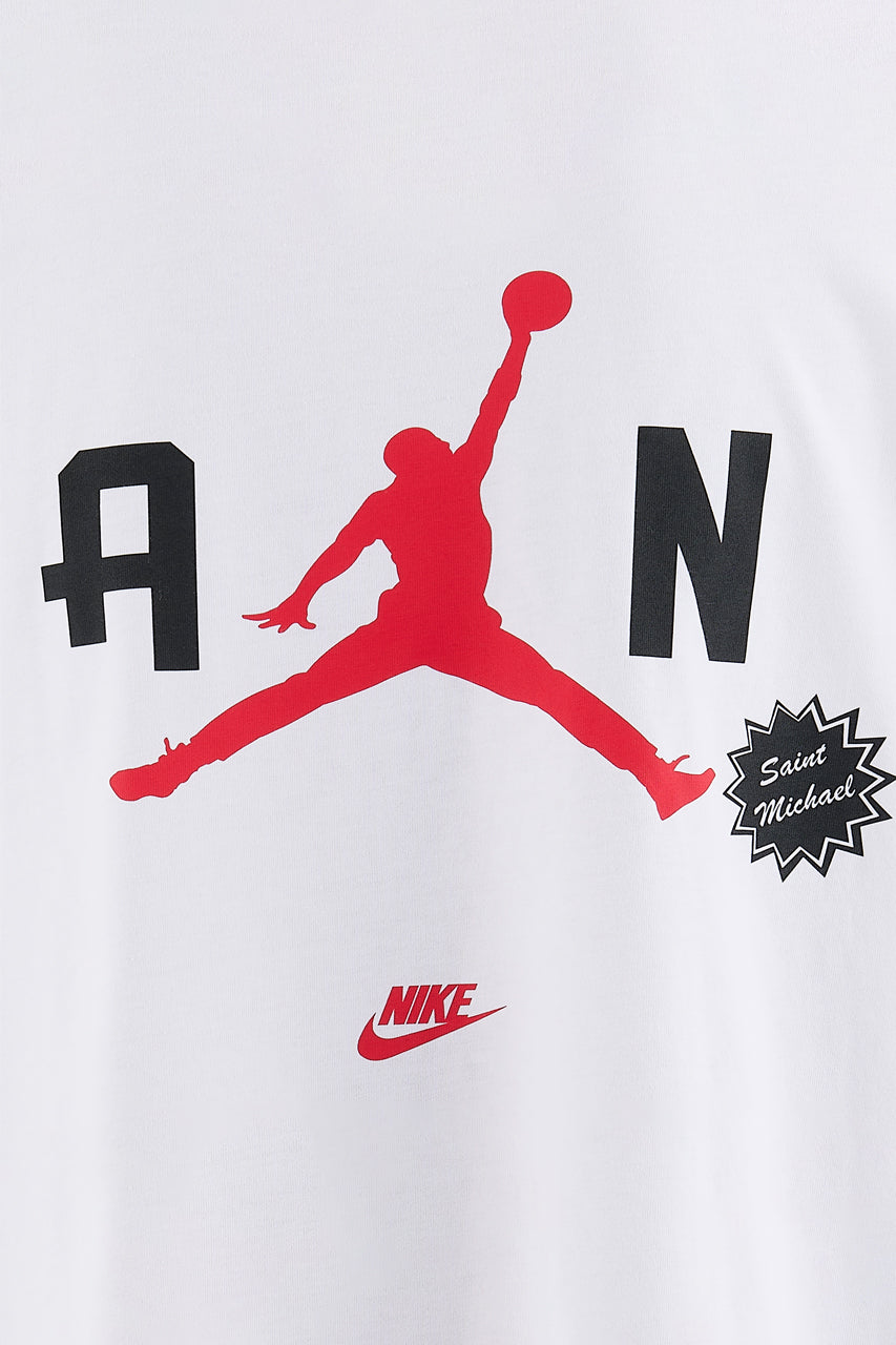 画像をギャラリービューアに読み込む, SAINT Mxxxxxx x JORDAN BRAND / M J SM SHORT SLEEVE TEE (WHITE)