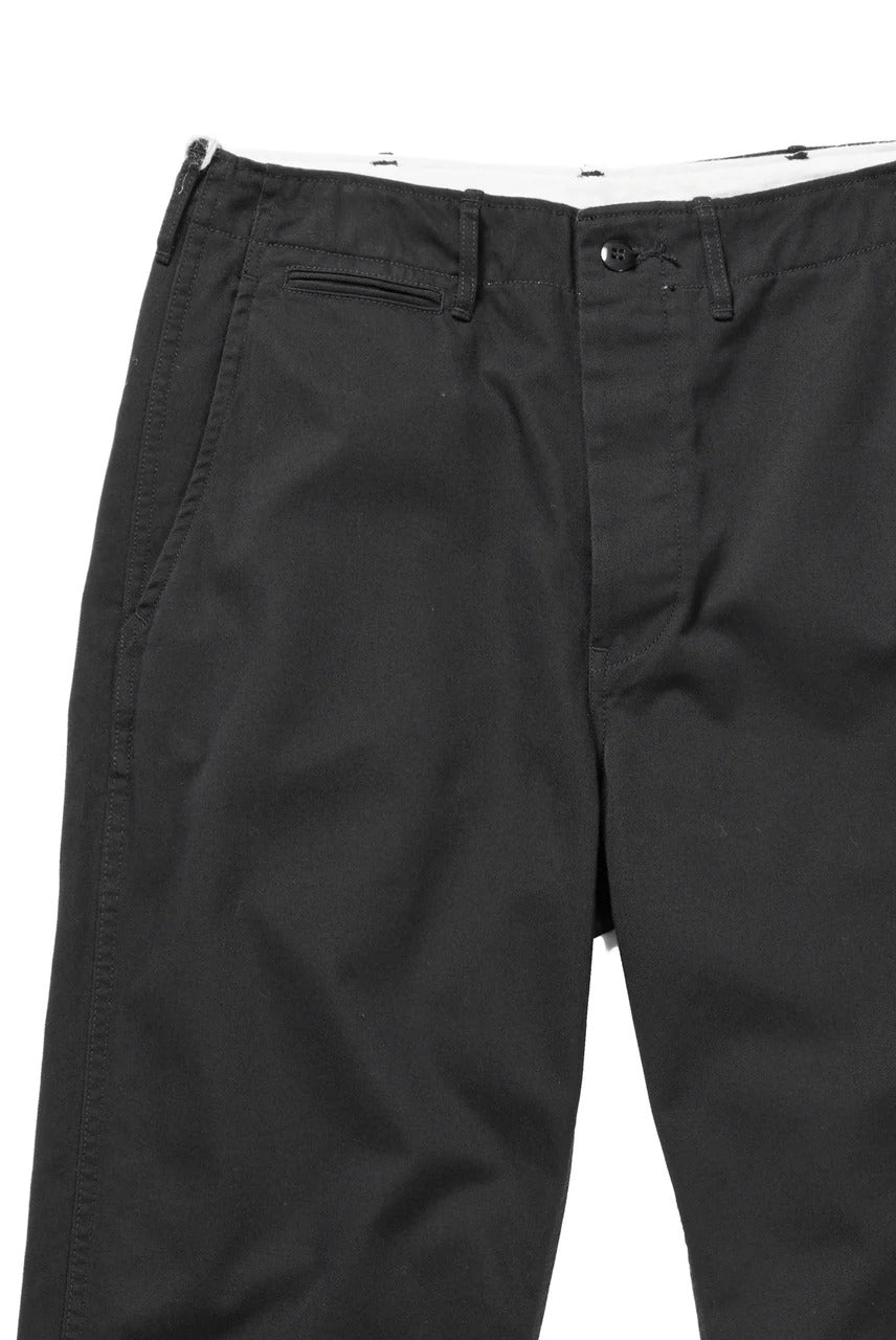 Load image into Gallery viewer, FULLCOUNT 1153 U.S.ARMY TAPERED CHINO TROUSERS (BLACK)