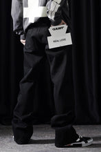画像をギャラリービューアに読み込む, SAINT Mxxxxxx BLACK DENIM PANTS / FLARE (BLACK)