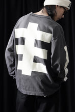 画像をギャラリービューアに読み込む, SAINT Mxxxxxx x BOUNTY HUNTER LS T-SHIRT / BONE (BLACK)