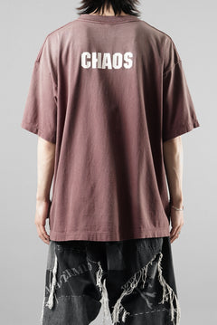 Load image into Gallery viewer, SAINT Mxxxxxx SS T-SHIRT / SAINT MXX (BURGUNDY)