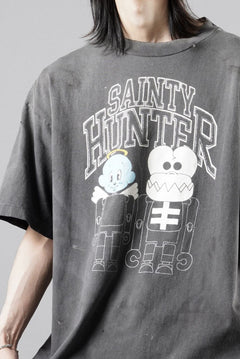 画像をギャラリービューアに読み込む, SAINT Mxxxxxx x BOUNTY HUNTER SS TEE / SKULL-K&amp;BABY-M (BLACK)