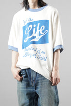画像をギャラリービューアに読み込む, SAINT Mxxxxxx x Boys of Summer SS TEE / RINGER (WHITE)
