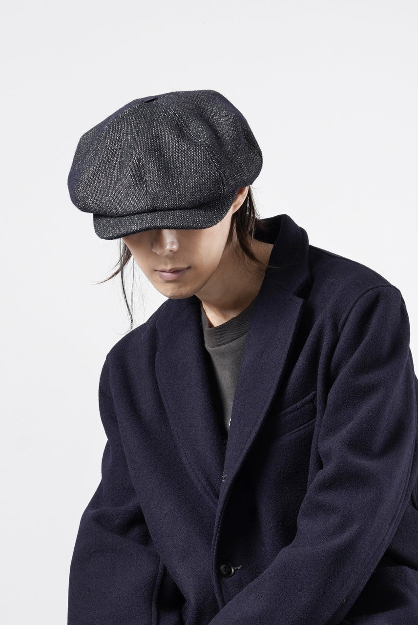画像をギャラリービューアに読み込む, BROWN'S BEACH BBJ-032 WORKER CASQUETTE (NAVY BLUE)