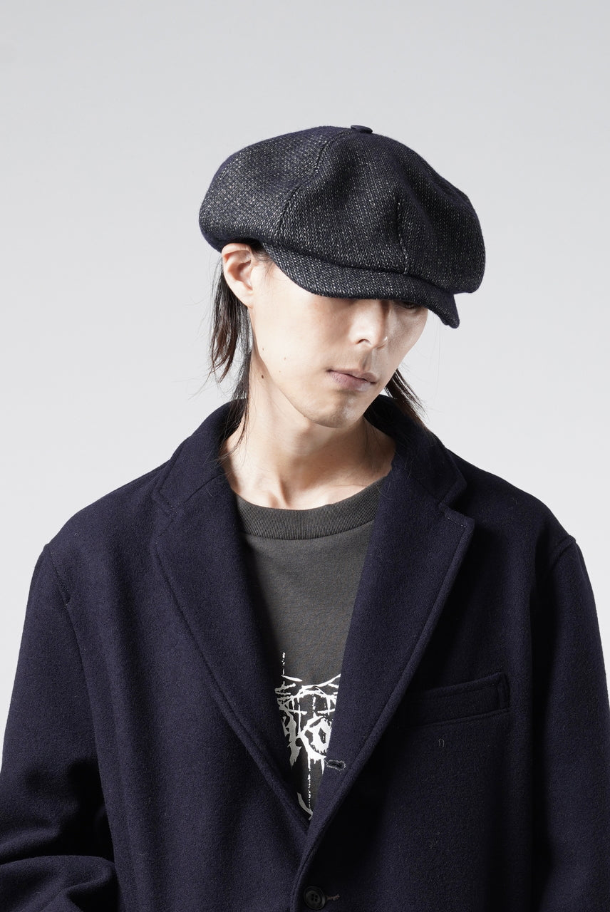 画像をギャラリービューアに読み込む, BROWN'S BEACH BBJ-032 WORKER CASQUETTE (NAVY BLUE)