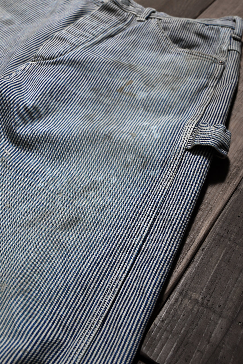 画像をギャラリービューアに読み込む, FULLCOUNT x N/07 x LOOM exclusive STRAIGHT PAINTER TROUSERS (HICKORY STRIPE)