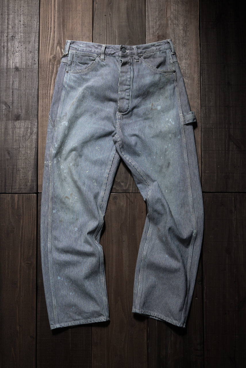 画像をギャラリービューアに読み込む, FULLCOUNT x N/07 x LOOM exclusive STRAIGHT PAINTER TROUSERS (HICKORY STRIPE)
