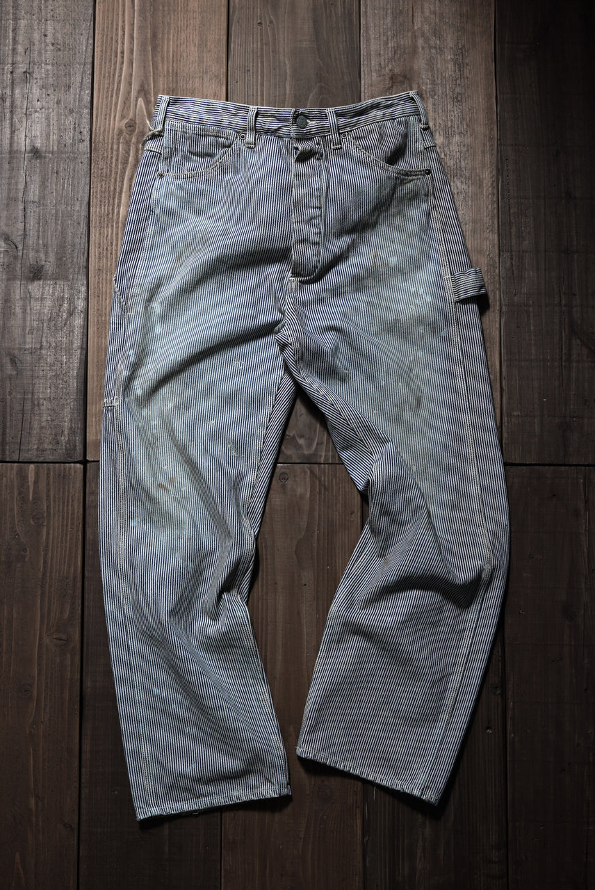 画像をギャラリービューアに読み込む, FULLCOUNT x N/07 x LOOM exclusive STRAIGHT PAINTER TROUSERS (HICKORY STRIPE)