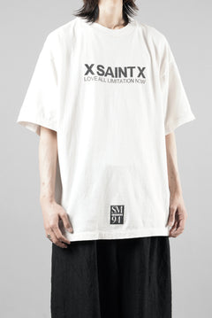 画像をギャラリービューアに読み込む, SAINT Mxxxxxx SS TEE / X SAINT X (WHITE)