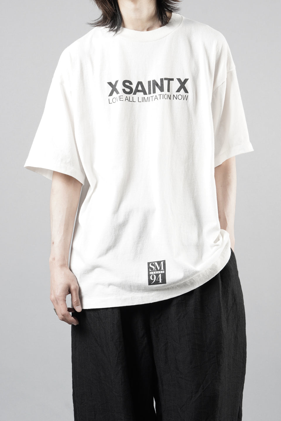 画像をギャラリービューアに読み込む, SAINT Mxxxxxx SS TEE / X SAINT X (WHITE)