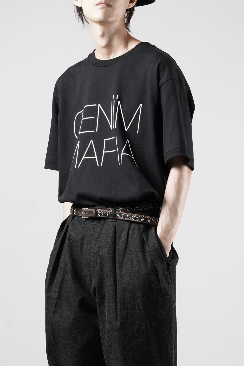 Load image into Gallery viewer, FULLCOUNT x GDC GFC5001 DENIM MAFIA T (BLACK)
